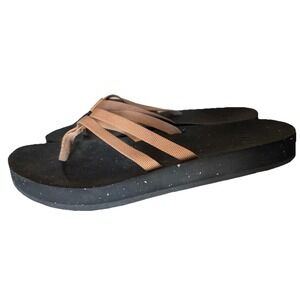 Teva Women's 8 Flip Flops‎ Strappy Thongs Sandals Outdoor Beach Hiking Walking
